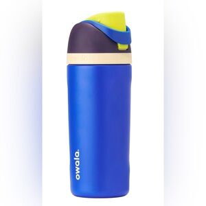 Owala Kids Blue and Yellow Insulated Bottle